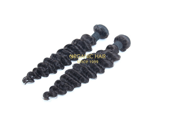 Wholesale remy human hair weft extensions 